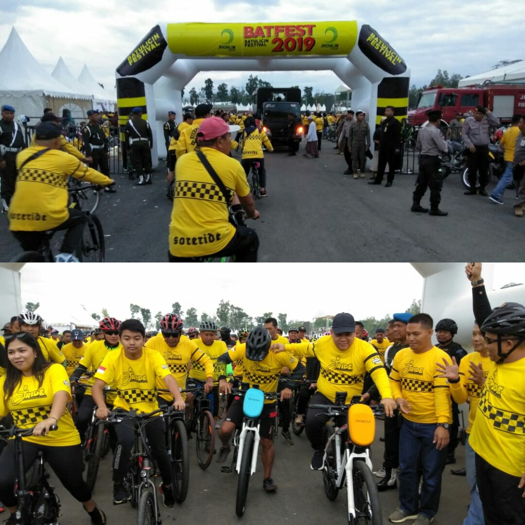 Meriah Fun Bike Jhonlin Group, Batfest 2019