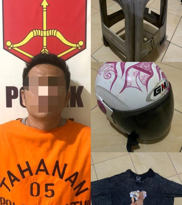 Pukul Istri dengan Helm, Pria Pelaku KDRT di Satui Diamankan Polisi