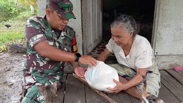 Jumat Berkah, Posko Satu Jiwa Bantu Warga dan Pererat Hubungan TNI-Masyarakat