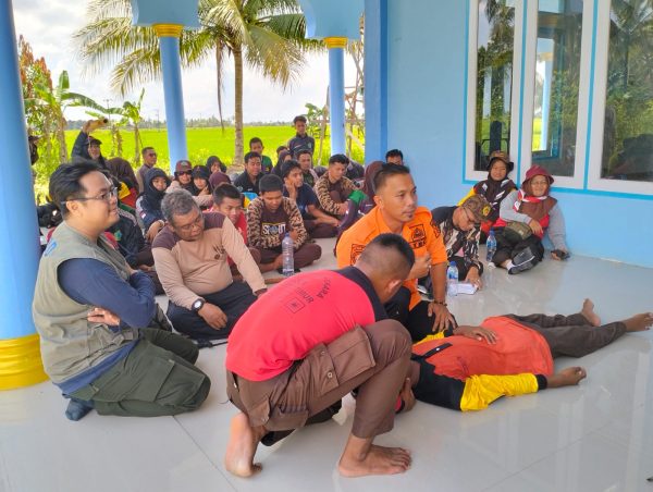 Diklatsar Survival Dasar, Anggota Pramuka di Tanbu Dibekali Materi Kebencanaan