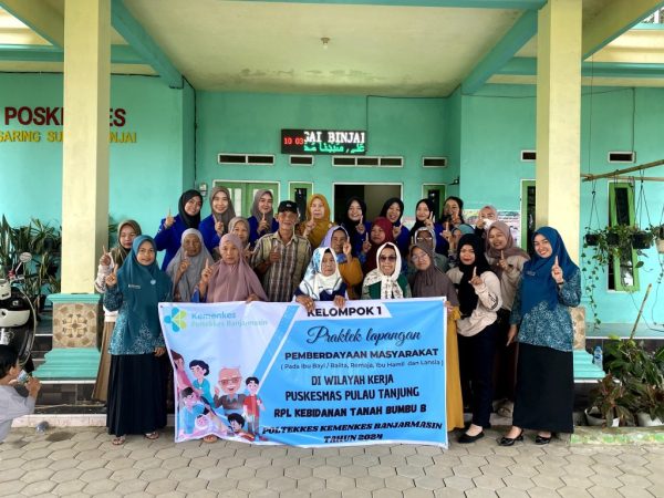 Mahasiswa dari Banjarmasin Edukasi Lansia Tanbu Teknik Slow Deep Breathing