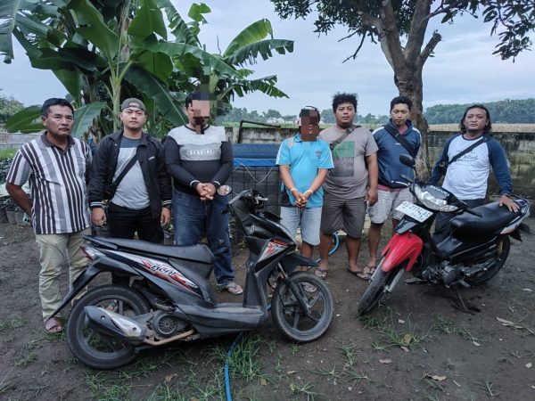 Dua Pelaku Curanmor di Ngronggot Diamankan Warga dan Polisi