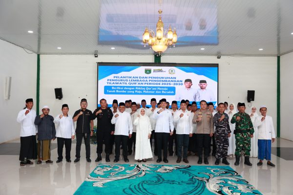 Pengurus LPTQ Tanbu Periode 2025–2030 Resmi Dikukuhkan Bupati Andi Rudi Latif