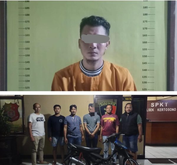 Polres Nganjuk Bekuk Pelaku Curanmor, Ungkap Kasus dari Media Sosial