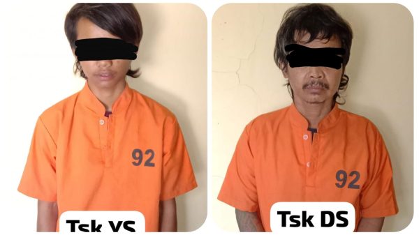 Dua Pelaku Curanmor di Warujayeng Dibekuk Polisi, Satu Unit Motor Lawas Berhasil Diamankan