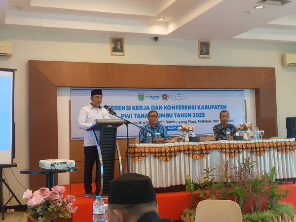 Pemkab Tanah Bumbu Dorong Profesionalisme Wartawan Melalui Konferensi PWI Kabupaten