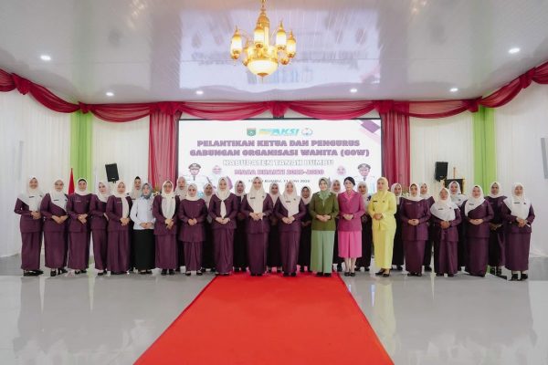 Pengurus GOW Tanah Bumbu Periode 2025-2030 Dilantik Bupati Andi Rudi Latif