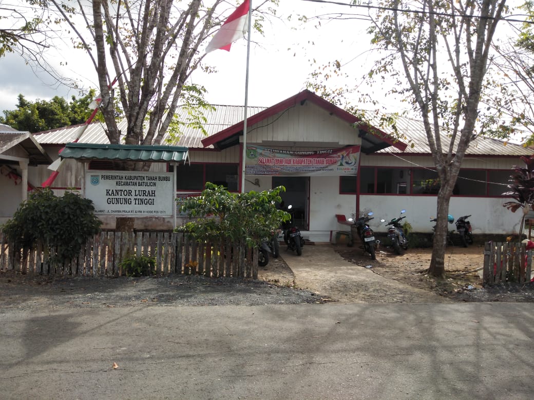 Gedung kelurahan Gunung Tinggi Layak pugar