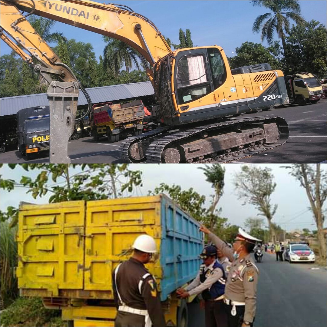 Alat Berat Tambang Ilegal Galian C Diamankan Polisi