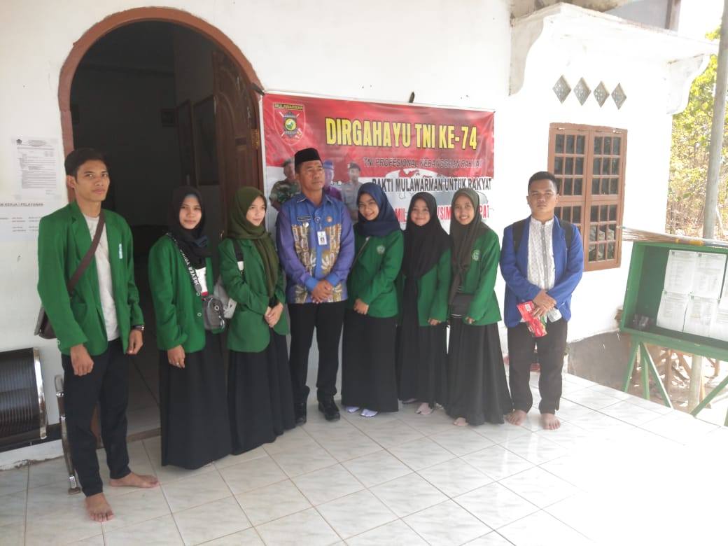 Mahasiswa UIN KKN di Desa Kersik Putih