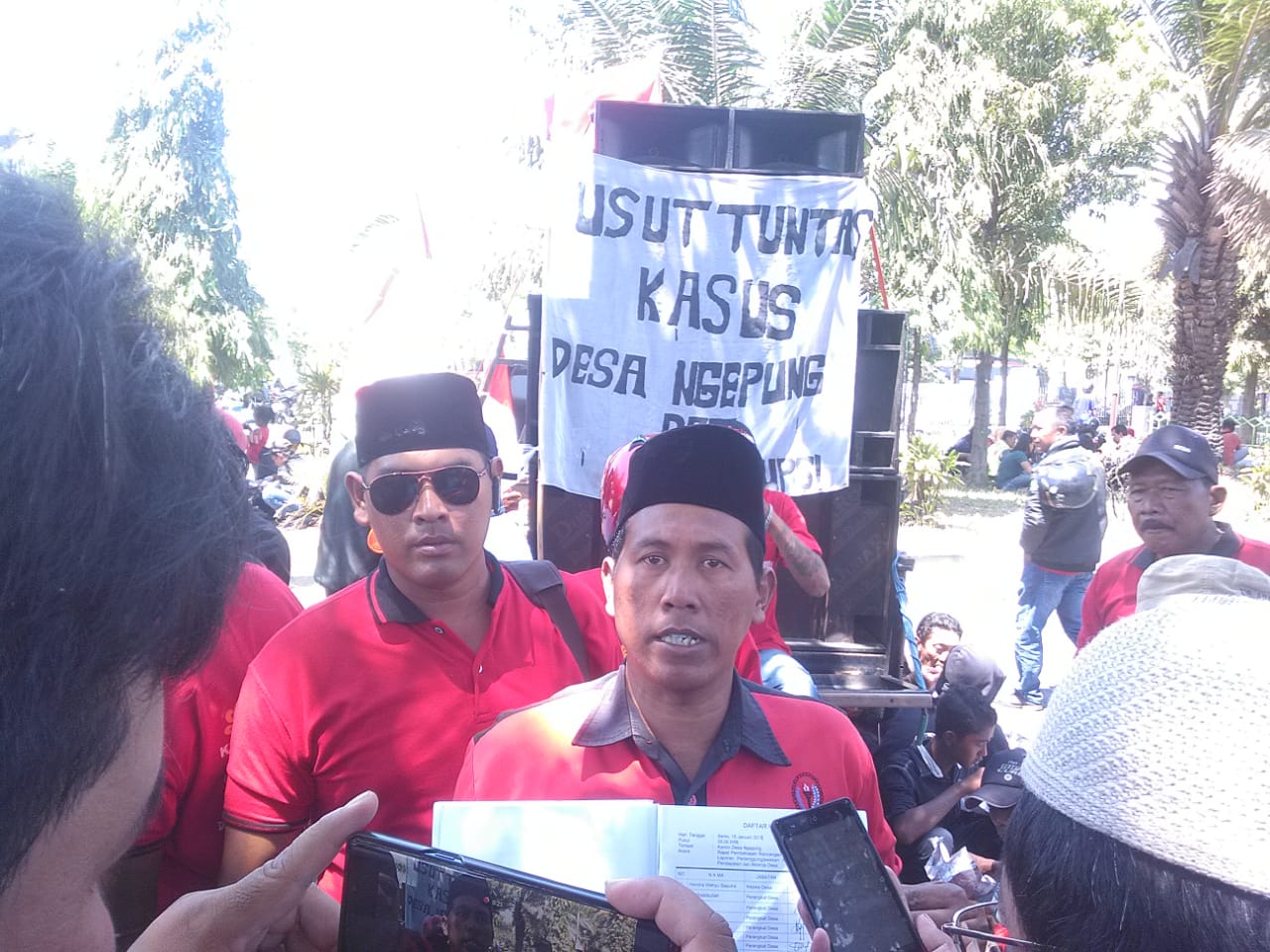 Rumah dibobol maling saat ditinggal demo di inspektorat