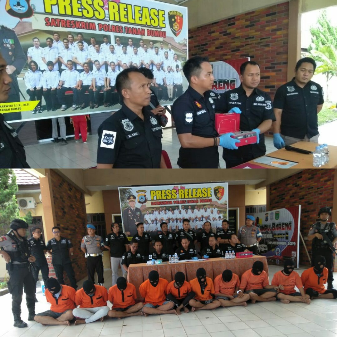 Polres Tanah Bumbu Ungkap Modus Curanmor