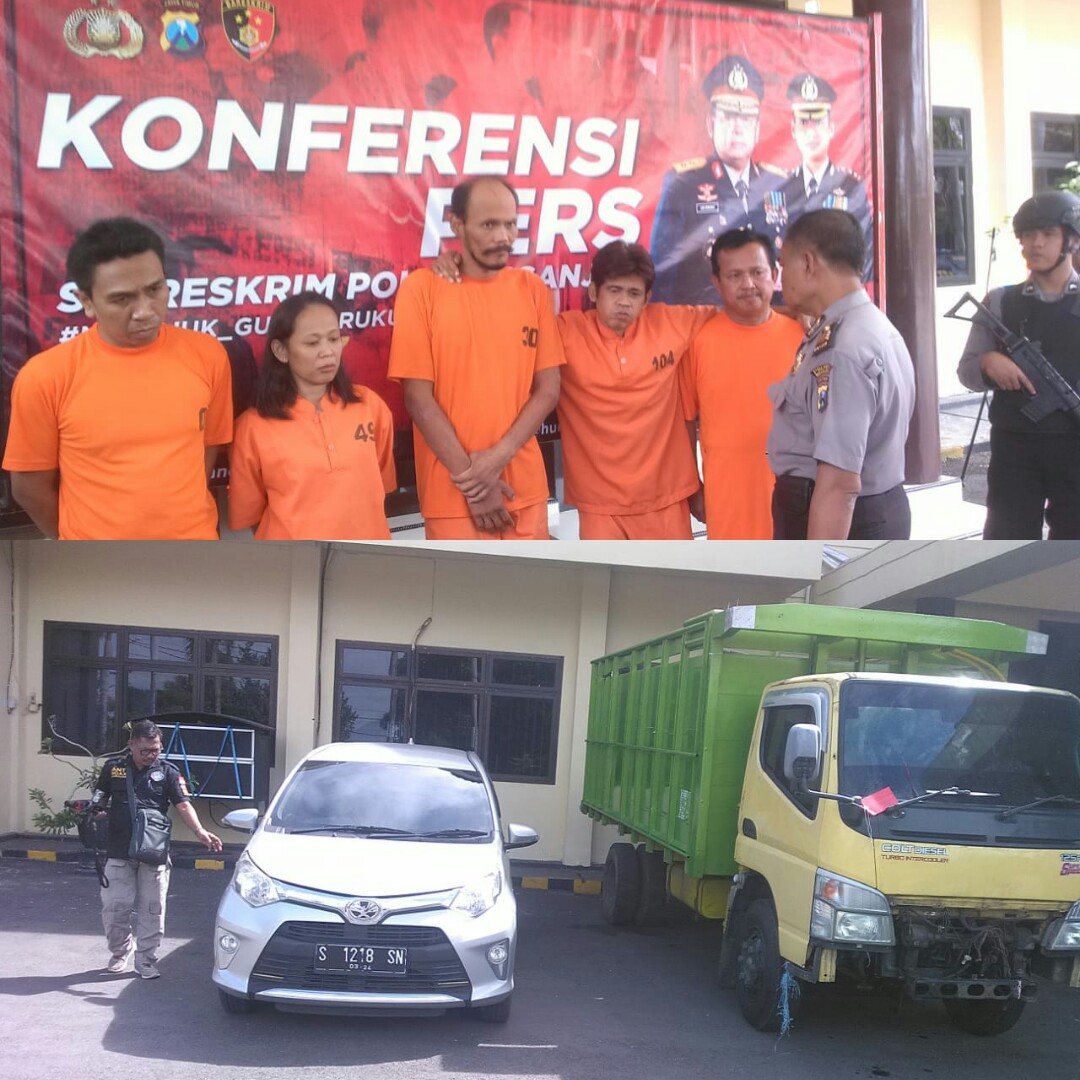 Pencuri Truk dan Penadahnya Berhasil Diamankan Polisi