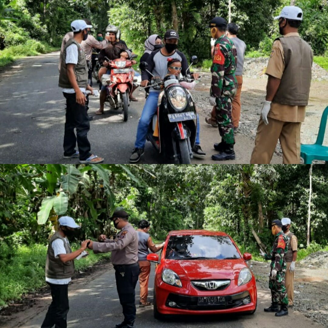 Babinsa Kodim Barabai Bantu Pendataan Dan Pantau Warga Pendatang