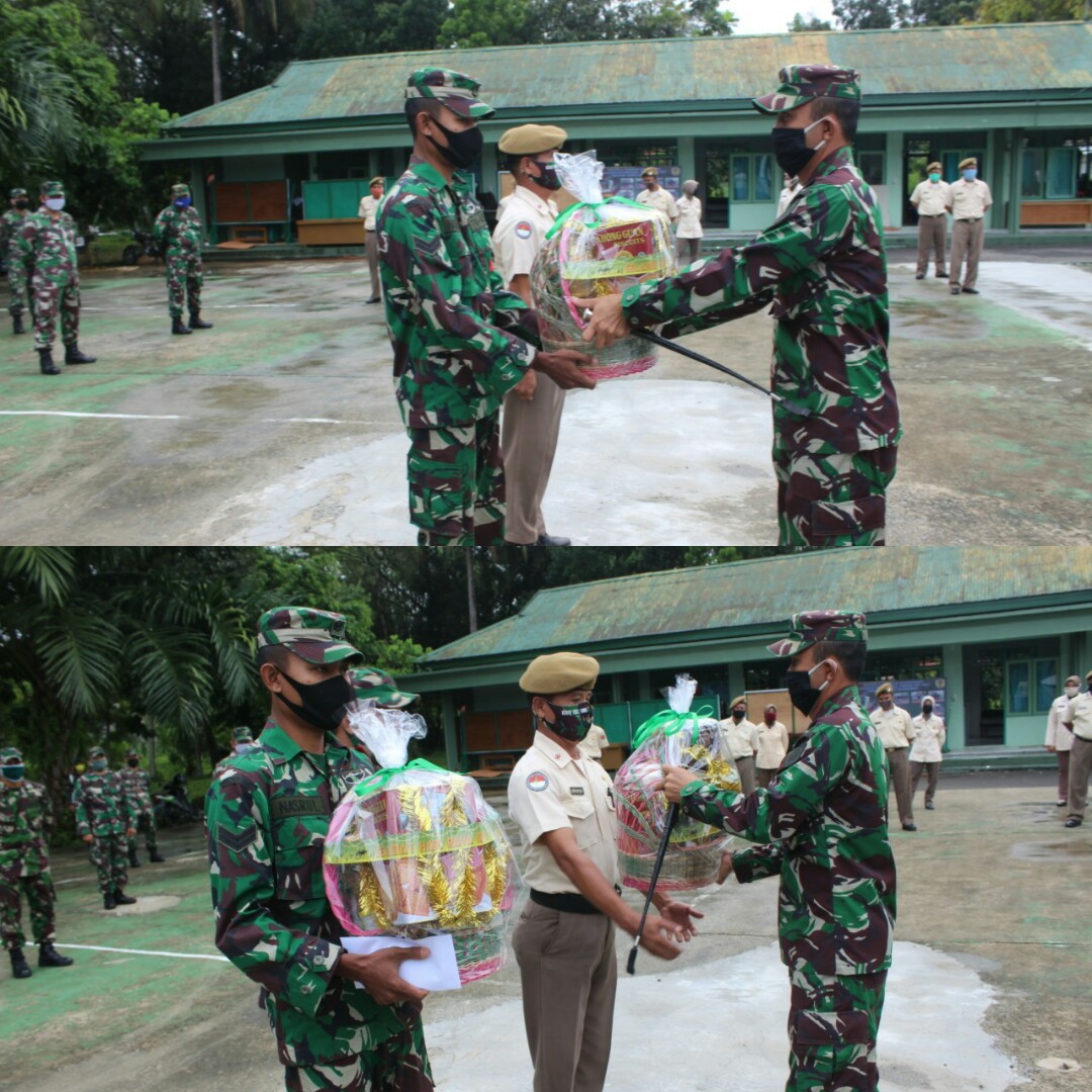 Dandim Bagikan Bingkisan dan THR Kepada Anggota