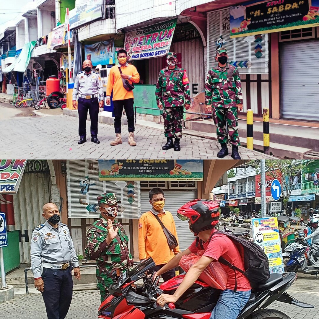 Dandim Barabai Tinjau Langsung Kawasan Wajib Makser