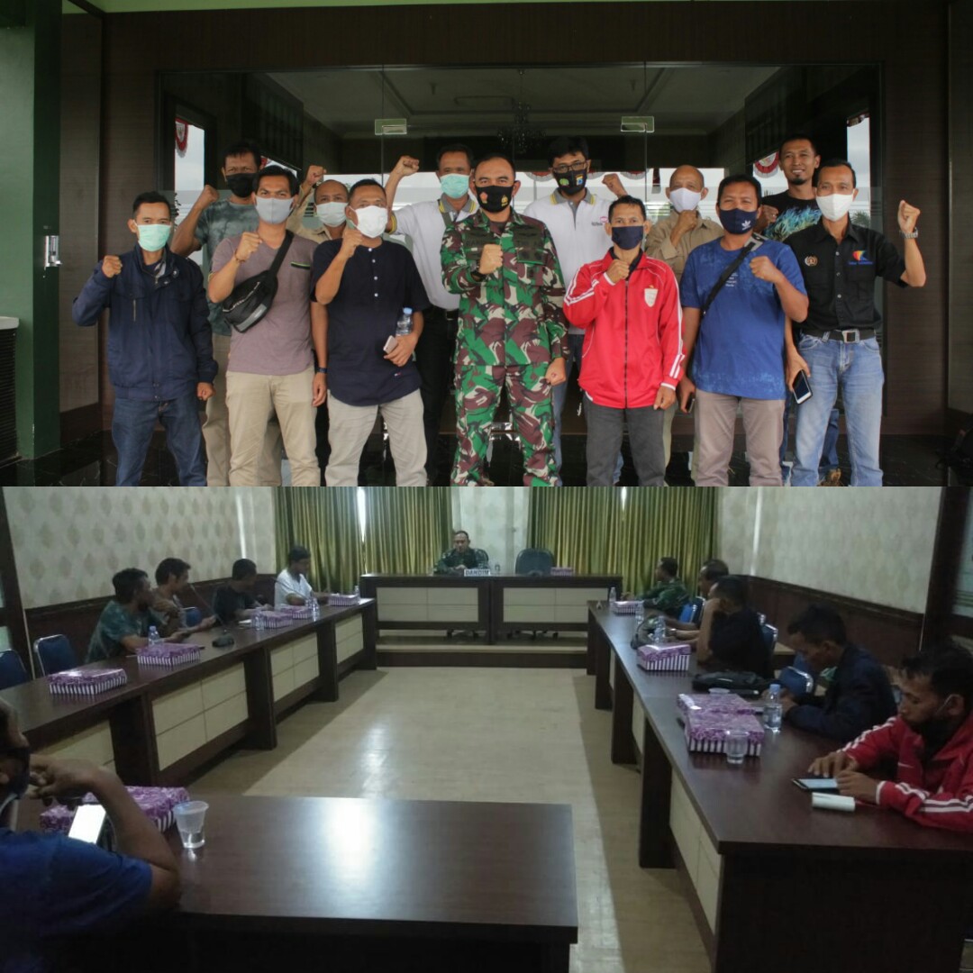 Jumpa Wartawan, Dandim 1022/Tanah Bumbu Inginkan Suasana Pilkada Kondusif