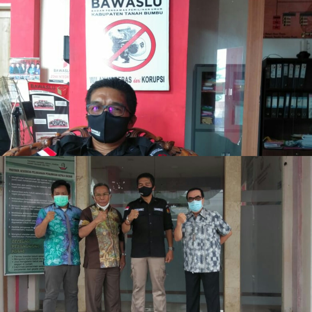 Anggota Komisi I DPRD Prov.Kalsel Kunker ke Bawaslu Tanah Bumbu