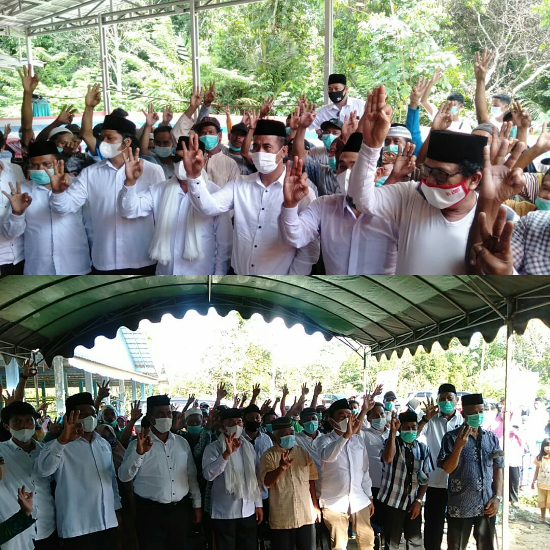 Kampanye di 5 Desa di Karang Bintang, ZR Siap Akomodir Keluhan Warga Terutama Jalan Lingkungan