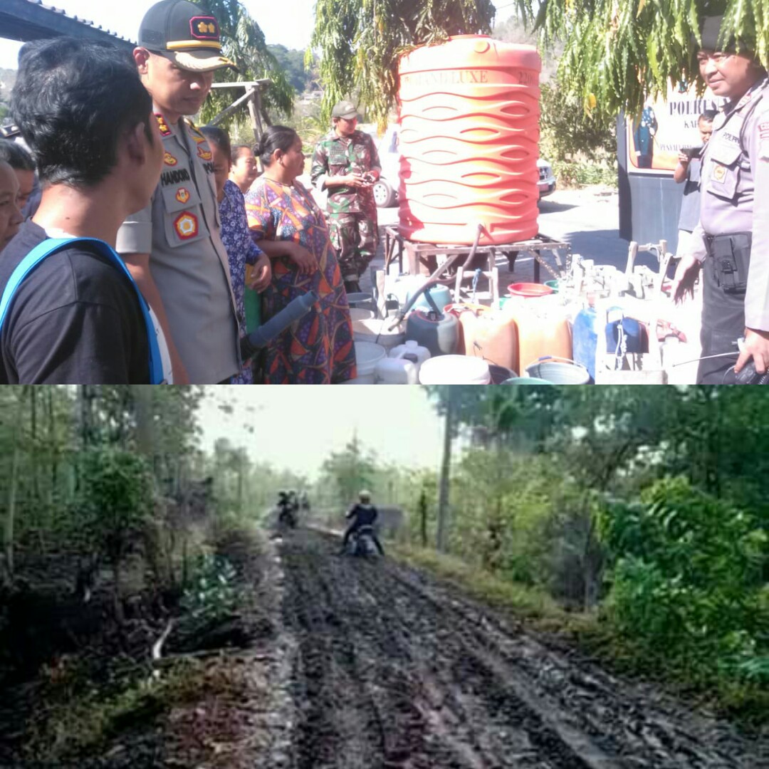 Jalan Rusak dan Berlumpur, Dropping Air 5 Desa Terhenti