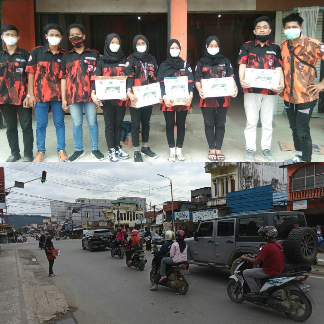 SAPMA Pemuda Pancasila Tanbu Galang Dana Untuk Warga Terdampak Banjir