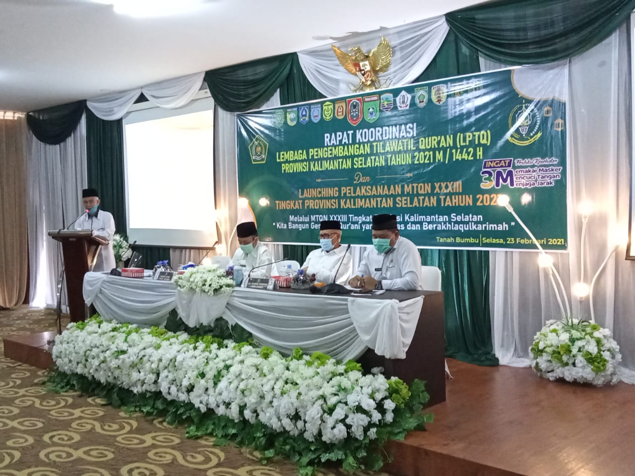 Rakor LPTQ dan Launching MTQ Ke-XXXIII Tingkat Provinsi Kalsel Digelar Pemkab Tanbu