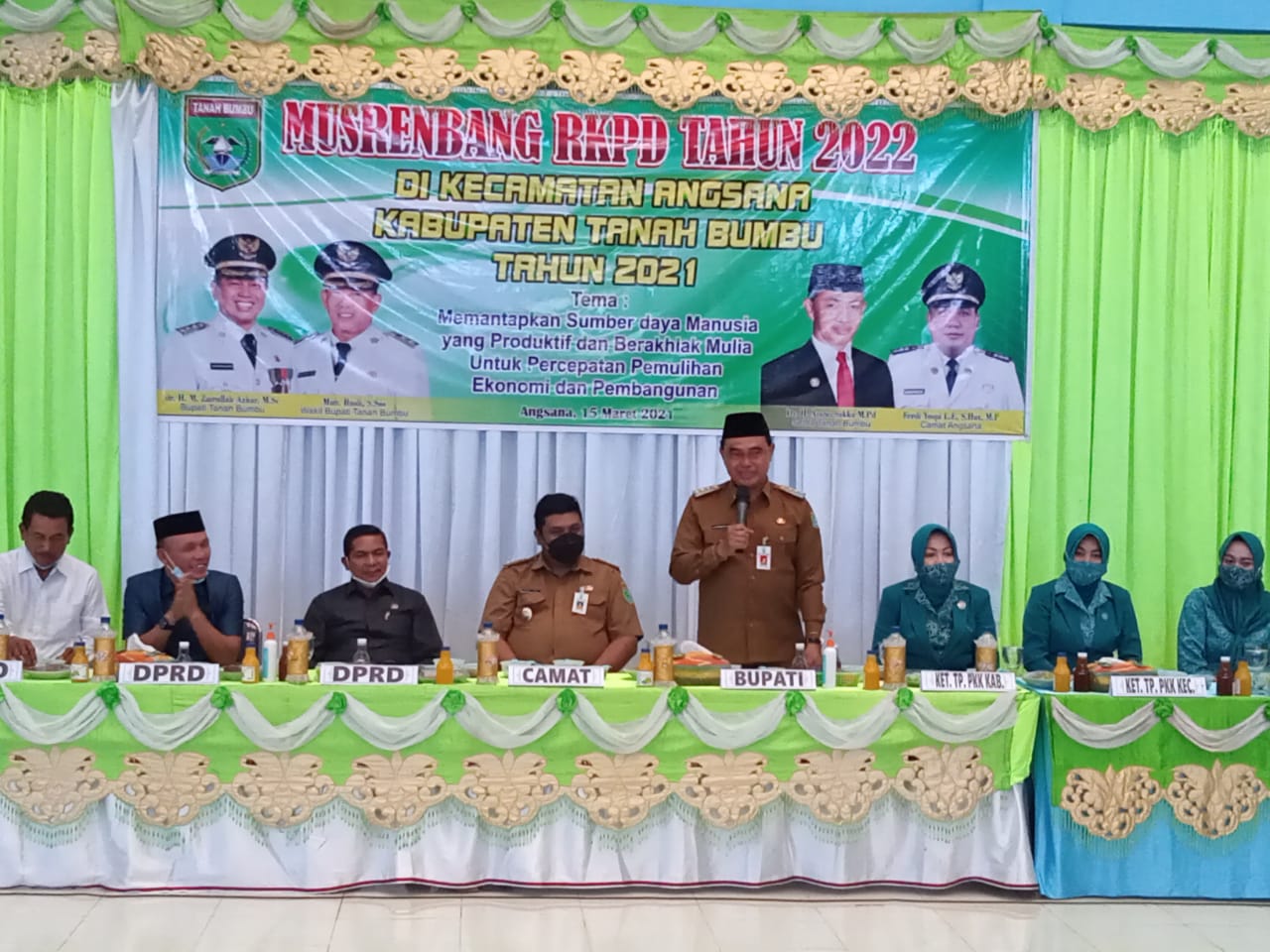 Hadir Pada Musrenbang RKPD di Angsana, Ini Pesan Zairullah