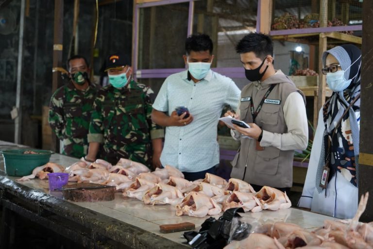 Jaga Stabilitas dan Ketersediaan Bahan Pokok, Satgas Pangan Tanah Bumbu Lakukan Monitoring