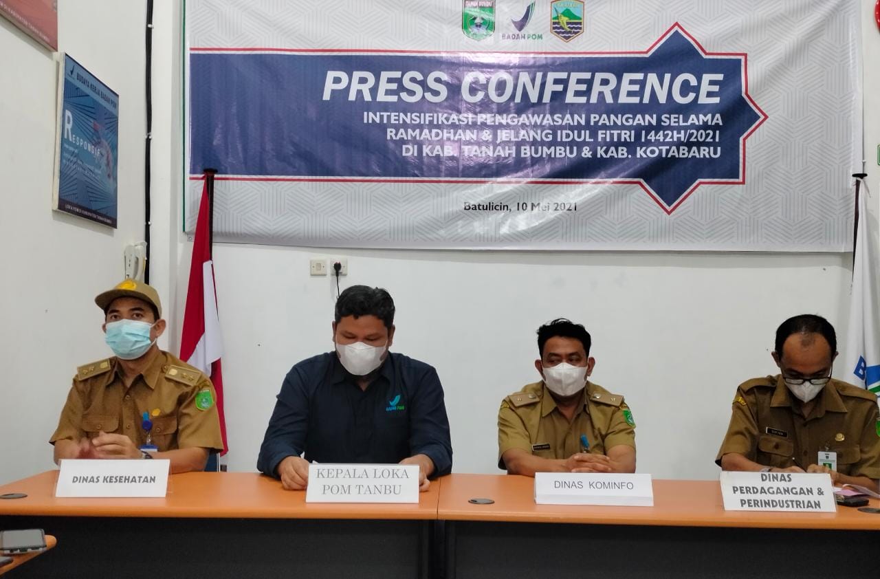 Loka BPOM Tanbu Dapati 370 Pcs Makanan Kadaluarsa dalam Operasi Sepanjang Ramadhan 1442.H