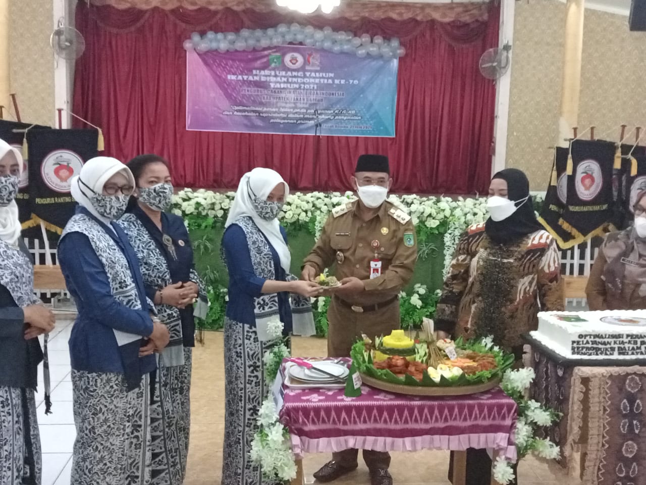 Wakil Bupati Hadiri Peringatan HUT Ke-70 IBI Tanbu