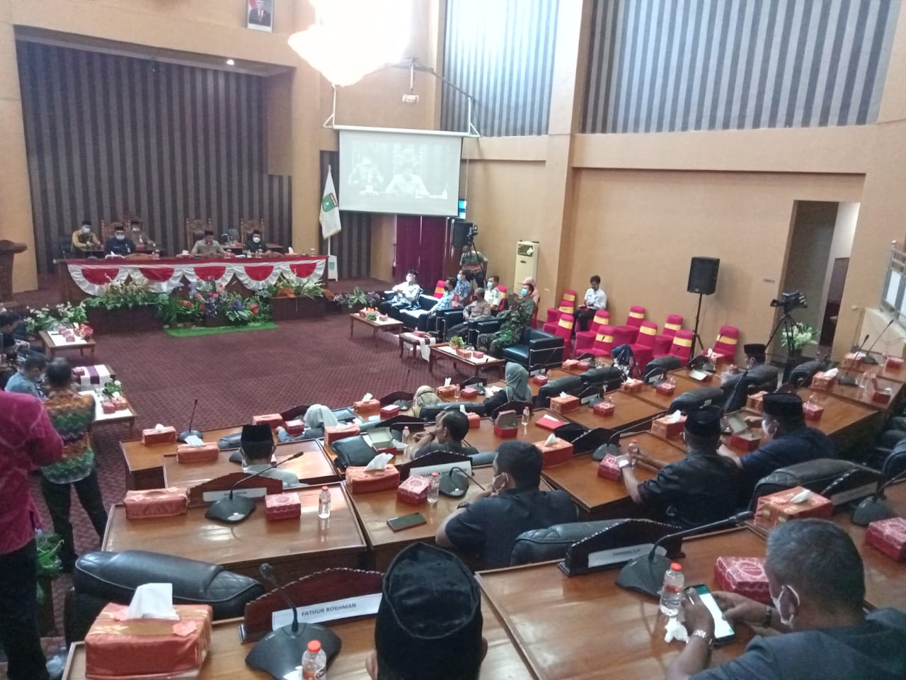 Pemkab Tanbu Sampaikan LPJ TA 2020