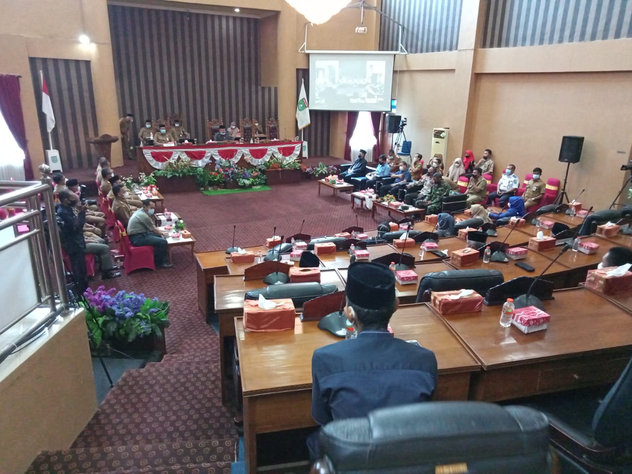 DPRD Tanbu Sampaikan Jawaban Atas Pendapat Bupati Terhadap Raperda Inisiatif Tahun 2021