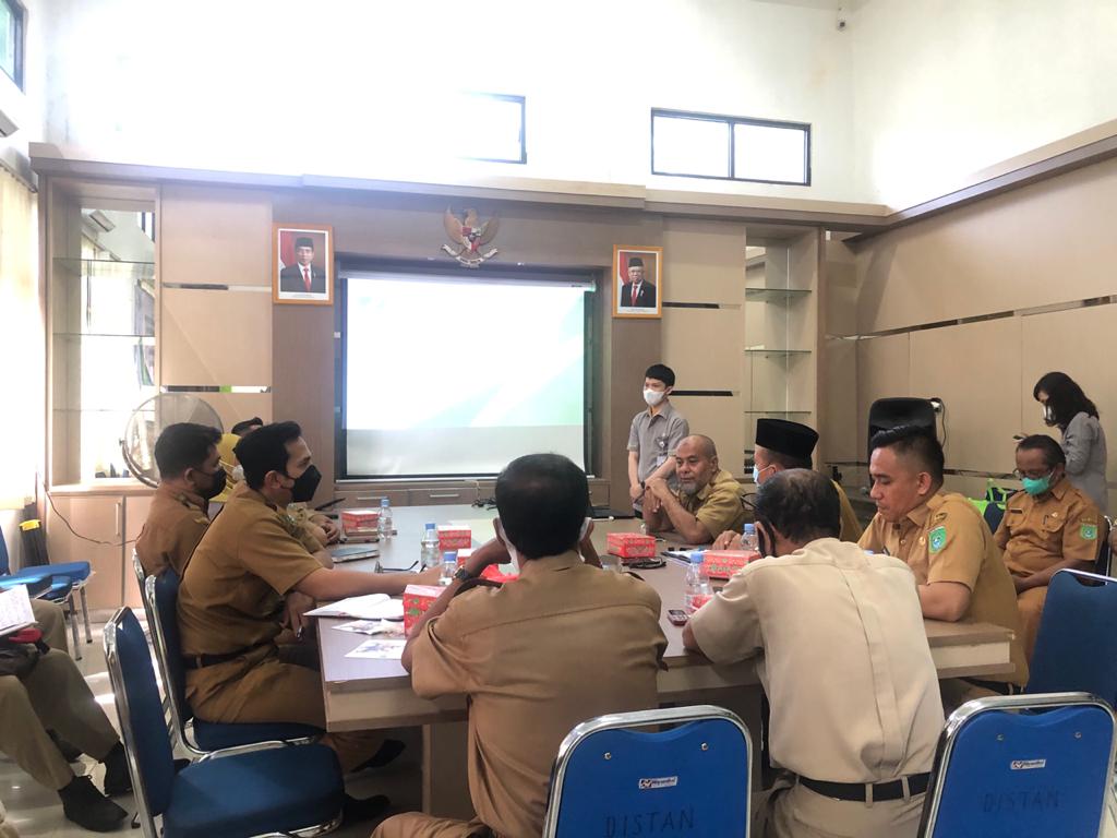 Gandeng BPJS Ketenagakerjaan, Distan Tanbu Susun Rencana Kerja Jaminan Sosial