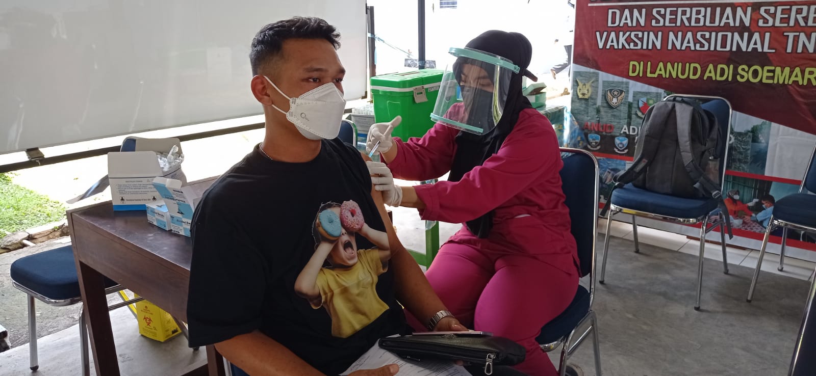 Kejar Target Herd Immunity Untuk Masyarakat, RSAU dr. Siswanto Terus Gencar Laksanakan Vaksinasi Covid-19