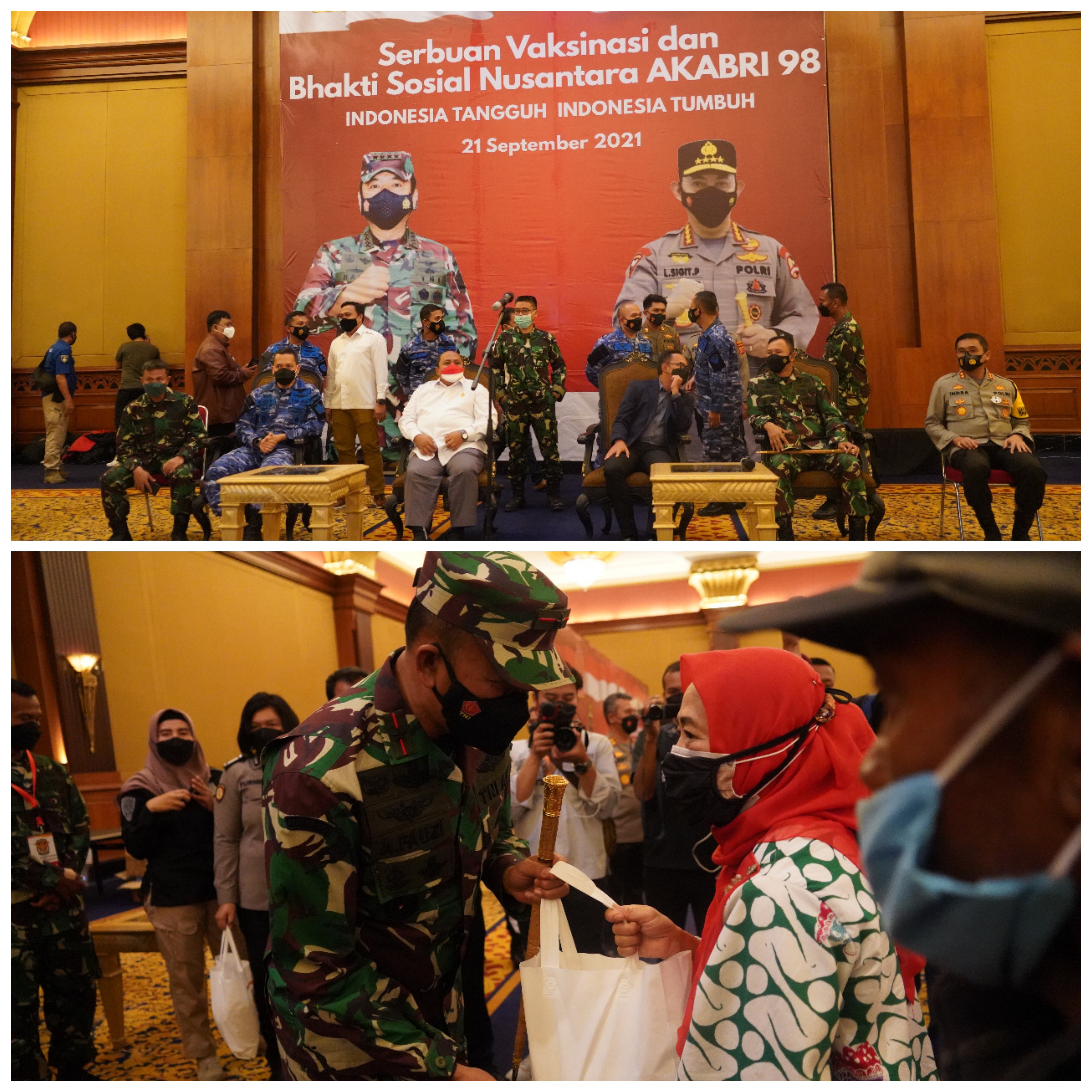 Danrem 061/Sk Tambah 5 Titik Sentral Vaksinasi Untuk Percepatan Vaksinasi Wilayah Kab Bogor