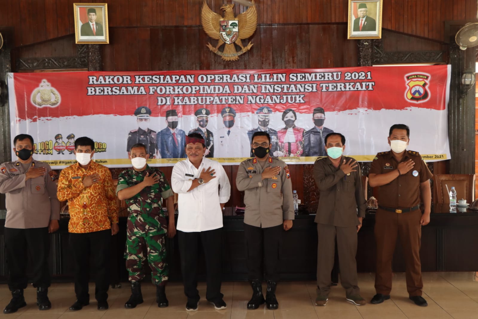 Vaksinasi Covid-19 Capai 70%, Kapolres Nganjuk Tetap Ingatkan Kewaspadaan Jelang Natal dan Tahun Baru