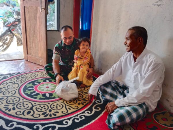 Posko Satu Jiwa Salurkan Bantuan Kepada Anak Penderita Stunting