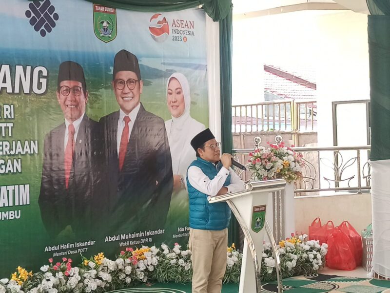 Kunjungi Istana Anak Yatim, Gus Muhaimin Berikan Motivasi Kepada Para Santri