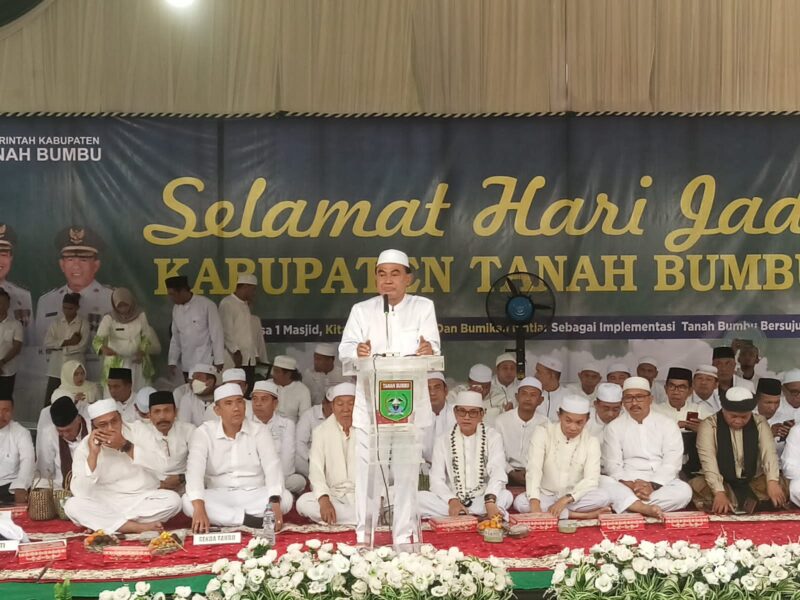 Peringati Hari Jadi Ke-20 Tanah Bumbu, Bupati Zairullah Tekankan Langitkan Doa dan Bumikan Ikhtiar