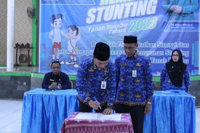 Komitmen Turunkan Angka Stunting, Tanbu Gelar Rembuk Stunting