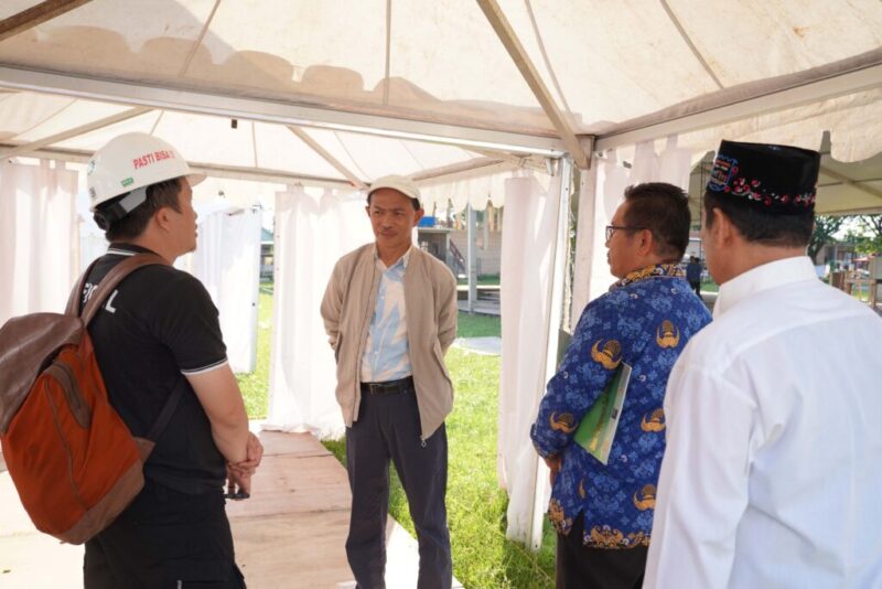 Mantapkan Persiapan Mappanre Ri Tasi’e, Sekda Tanbu Tinjau Tanbu Expo