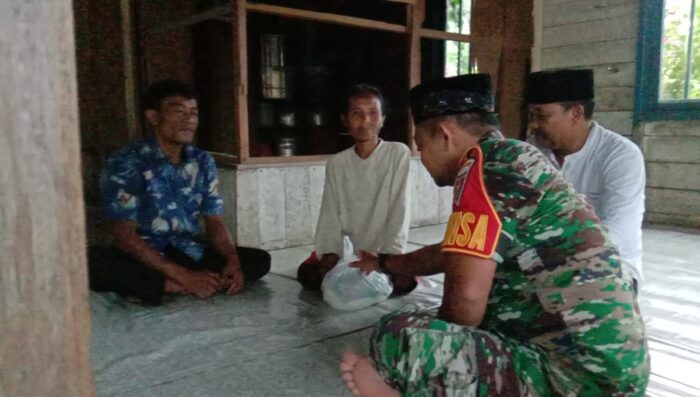 Warga Kurang Mampu di Desa Rejowinangun Terima Bantuan dari Posko Satu Jiwa