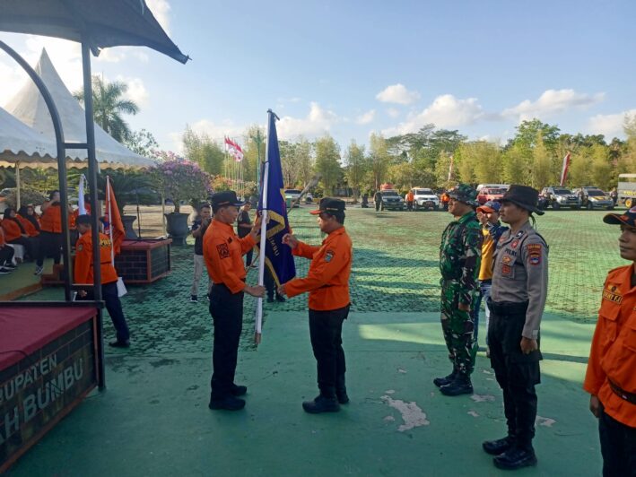 Komitmen Antisipasi Karhutla, Pemkab Tanbu Gelar Apel Siaga Bencana