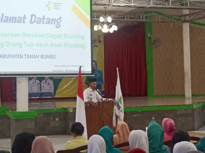 Gerakan Cegah Stunting di Tanbu, Sekda Tekankan Sinergitas Lintas Terkait