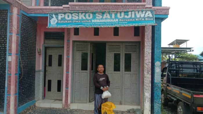 Desa Kupang Berkah Jaya dan Desa Karang Nunggal Terima Bantuan Sembako dari Posko Satu Jiwa