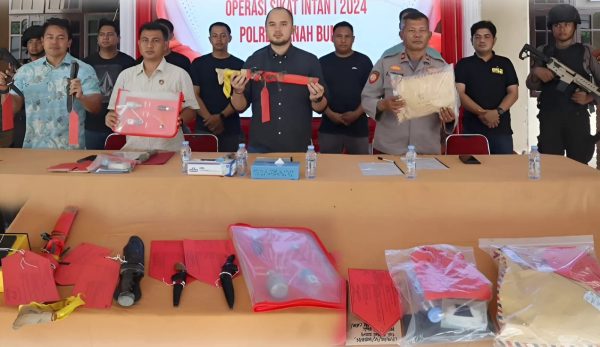 Polres Tanah Bumbu Ungkap Puluhan Kasus Selama Operasi Sikat Intan 2024