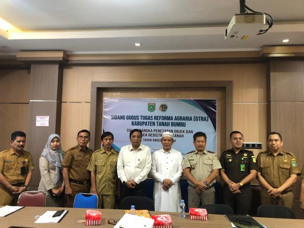 Sidang GTRA, Tanbu Dorong Percepatan Redistribusi Tanah