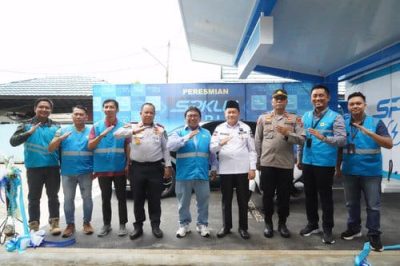 Stasiun Pengisian Kendaraan Listrik Umum Kini Hadir di Tanbu