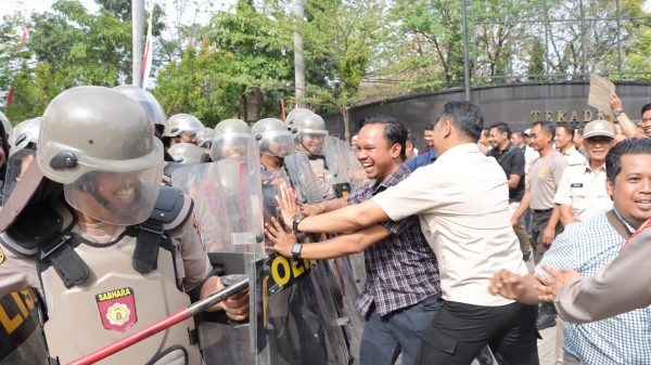 Polres Nganjuk Siapkan Tiga Kompi Dalmas Hadapi Eskalasi Situasi saat Pilkada Serentak 2024