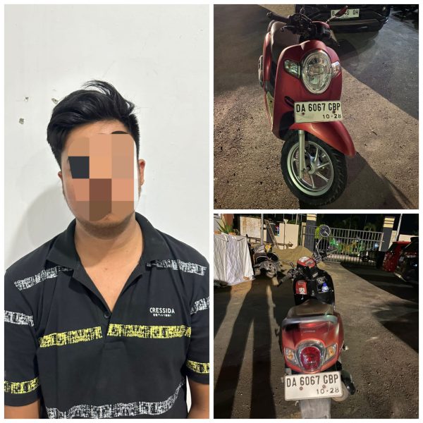 Curi Motor di Simpang Empat, Pelaku Berhasil Diringkus Polres Tanbu di Kaltim